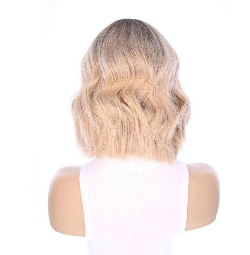 13" Divine Lace Top Wig Golden Blonde w/ Full Rooting