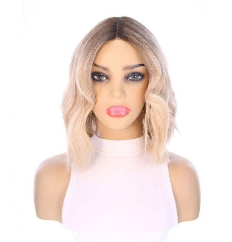 13" Divine Lace Top Wig Golden Blonde w/ Full Rooting