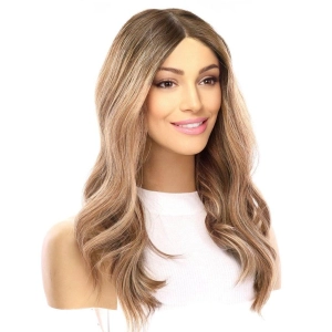 20" Divine Lace Top Wig Medium Blonde w/ Highlights