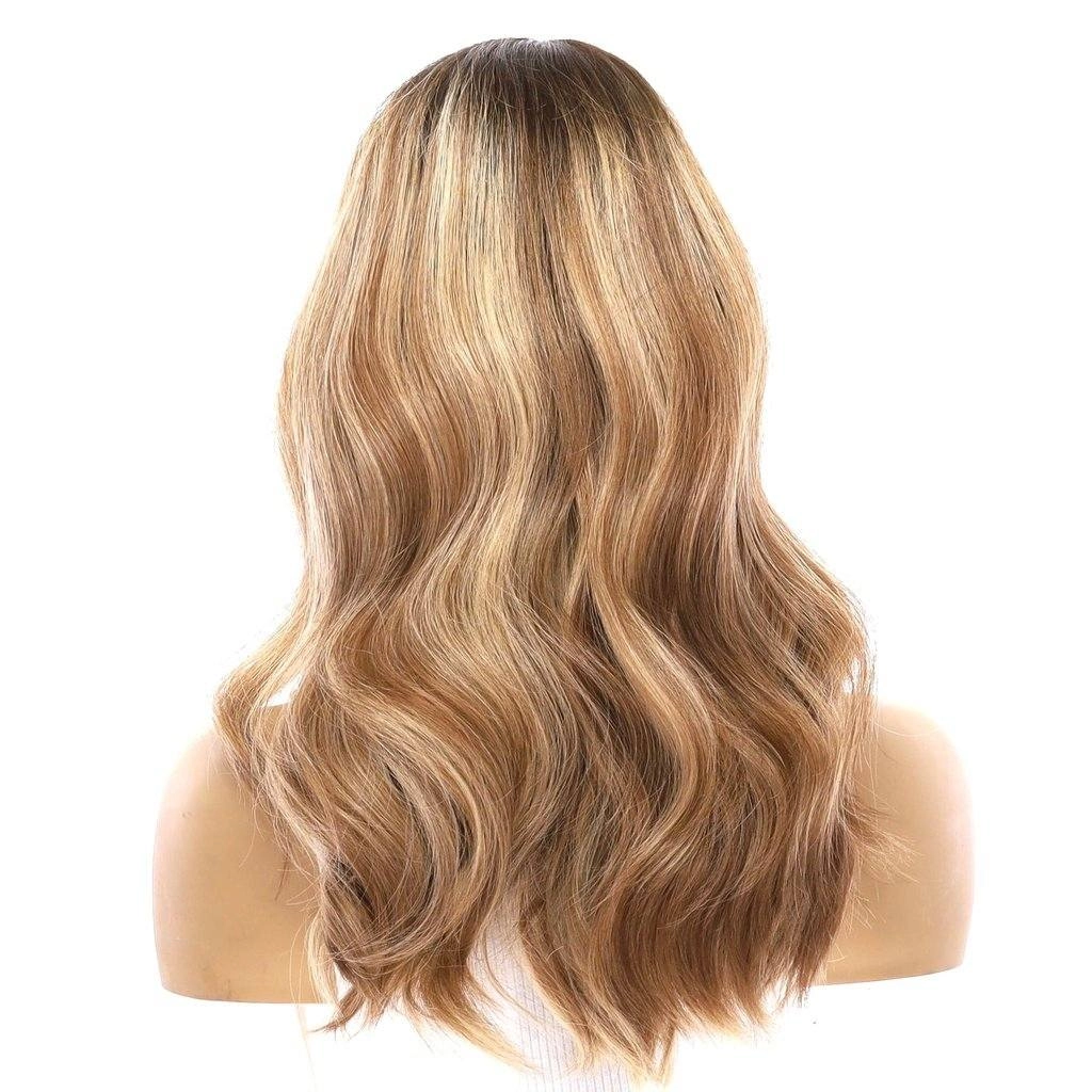 20" Divine Lace Top Wig Medium Blonde w/ Highlights