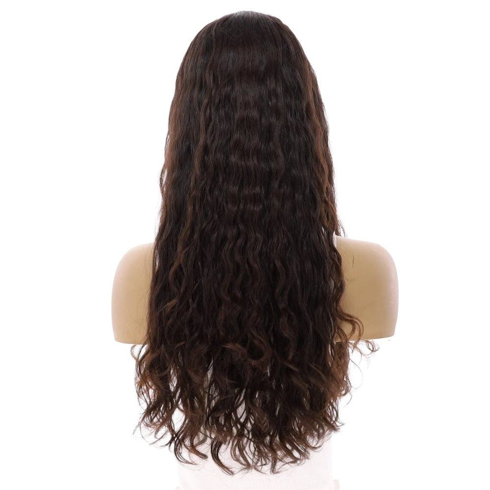 24" Divine Luxe Lace Top Wig #2 Neutral Dark Brown Wavy