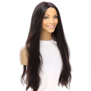 26" Divine Lace Top Wig Natural Black