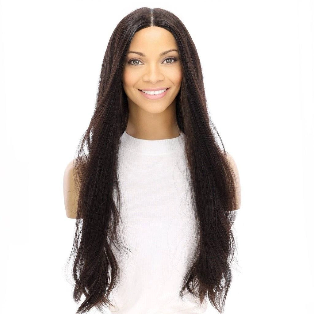 26" Divine Lace Top Wig Natural Black