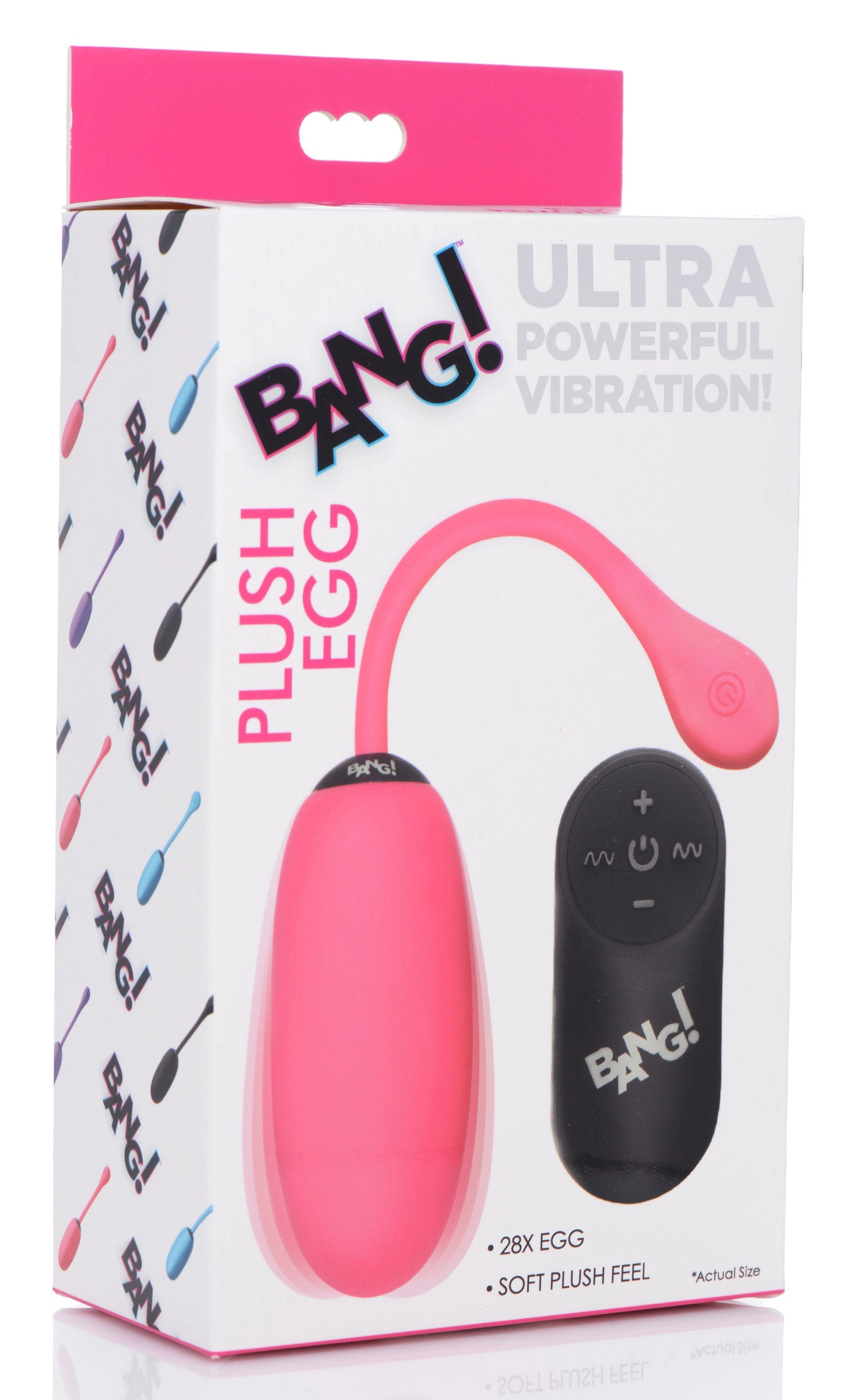 28x Plush Vibrating Egg and Remote