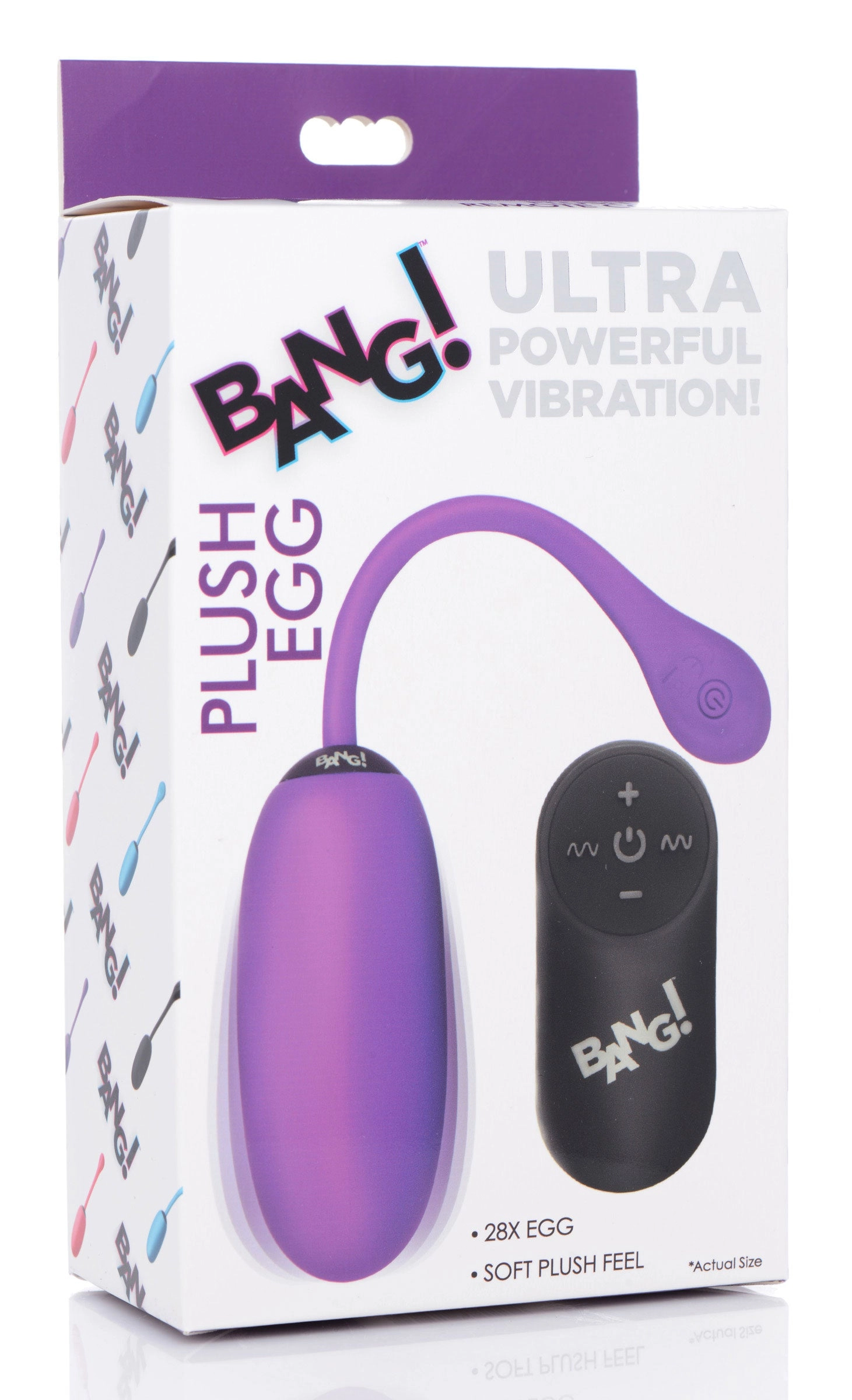 28x Plush Vibrating Egg and Remote