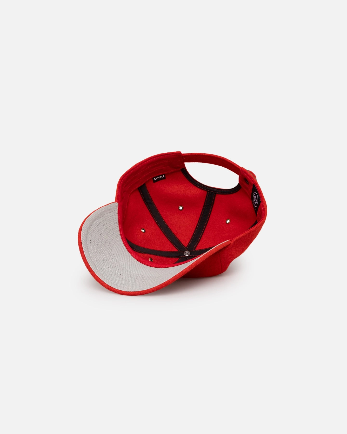 47 Brand Chicago Bulls Wooly Clean Up Strapback Red
