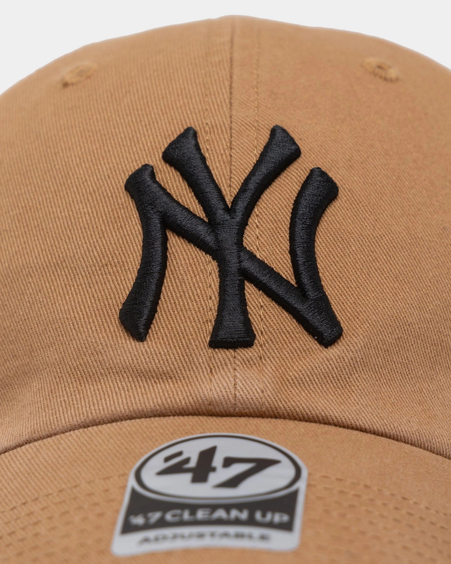 47 Brand New York Yankees '47 Clean Up Strapback Camel