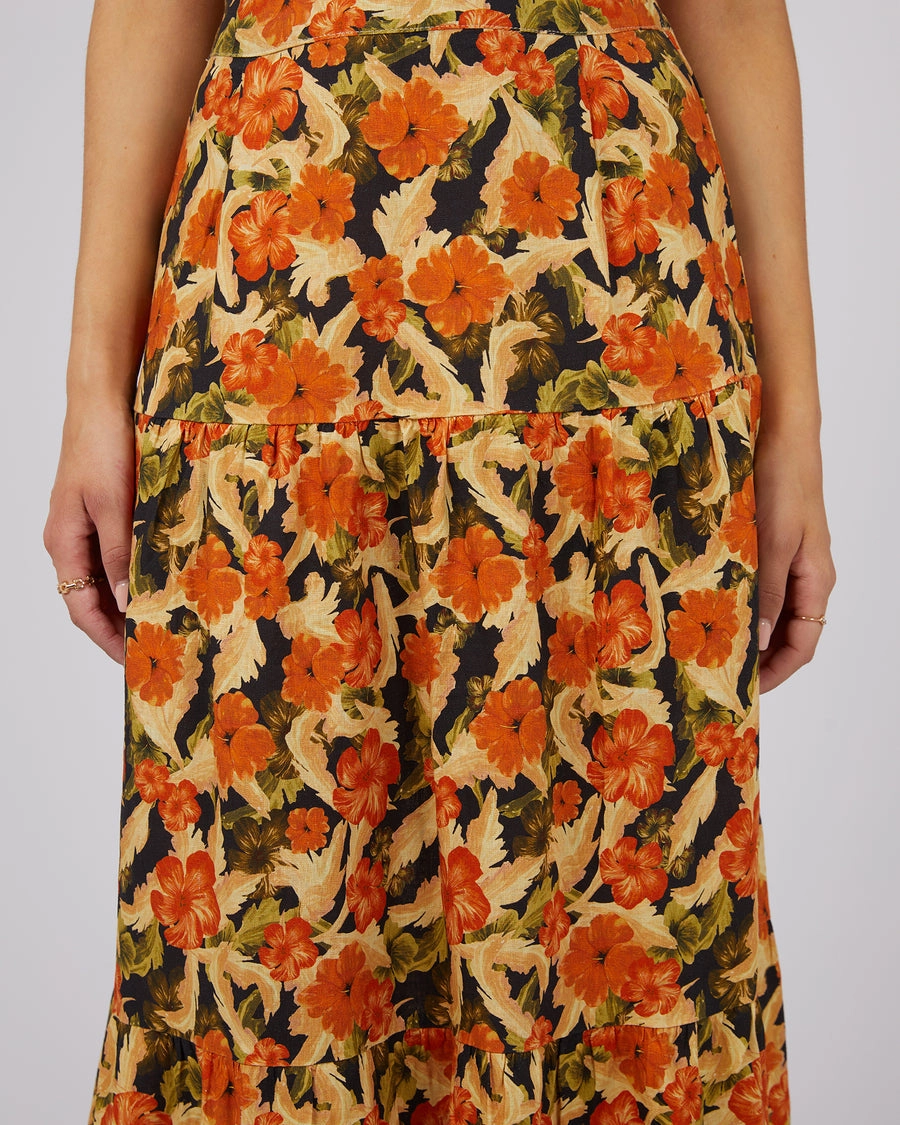 All About Eve Margot Floral Maxi Skirt