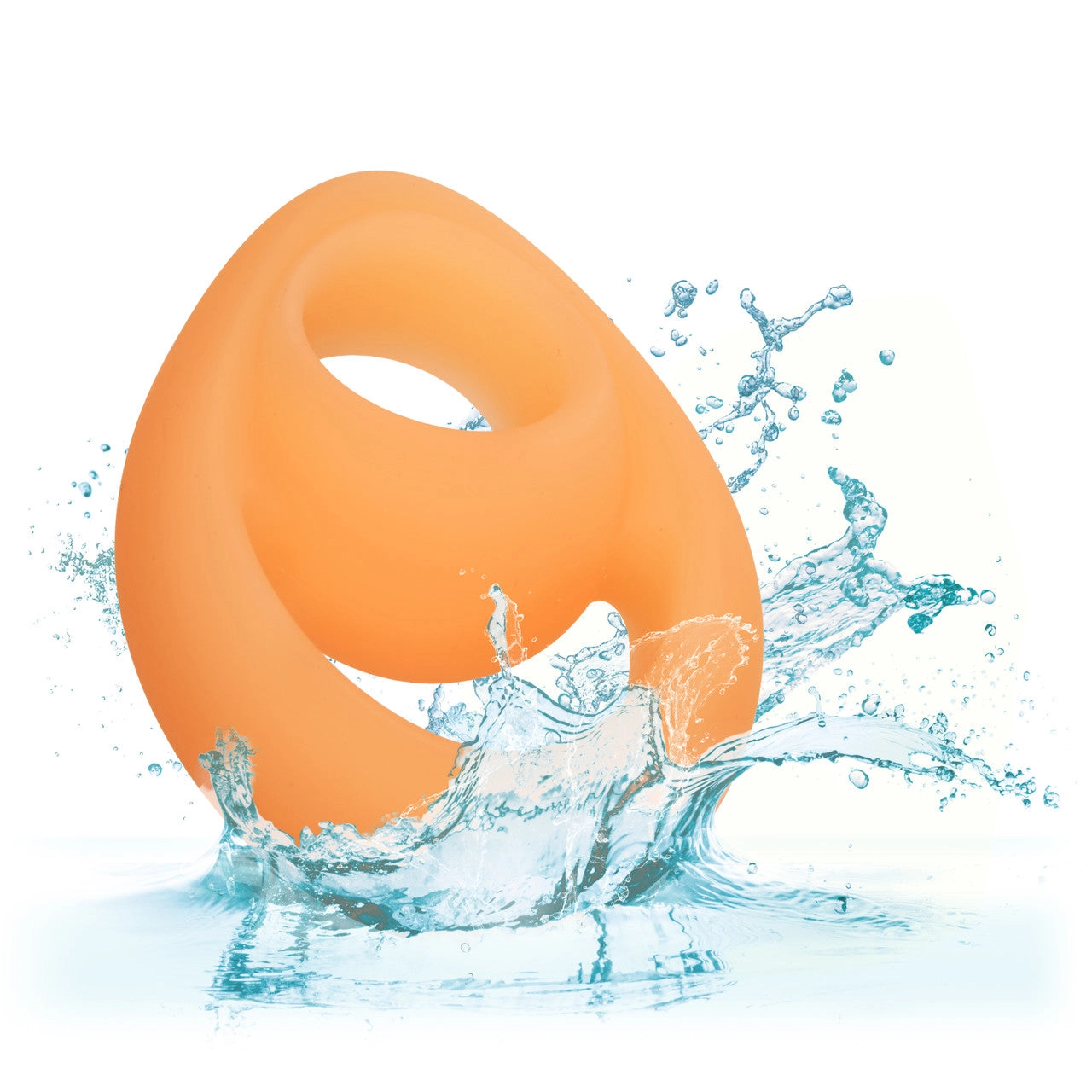 Alpha™ Glow-In-The-Dark Liquid Silicone Teardrop Ring
