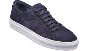 Archie - Navy Suede