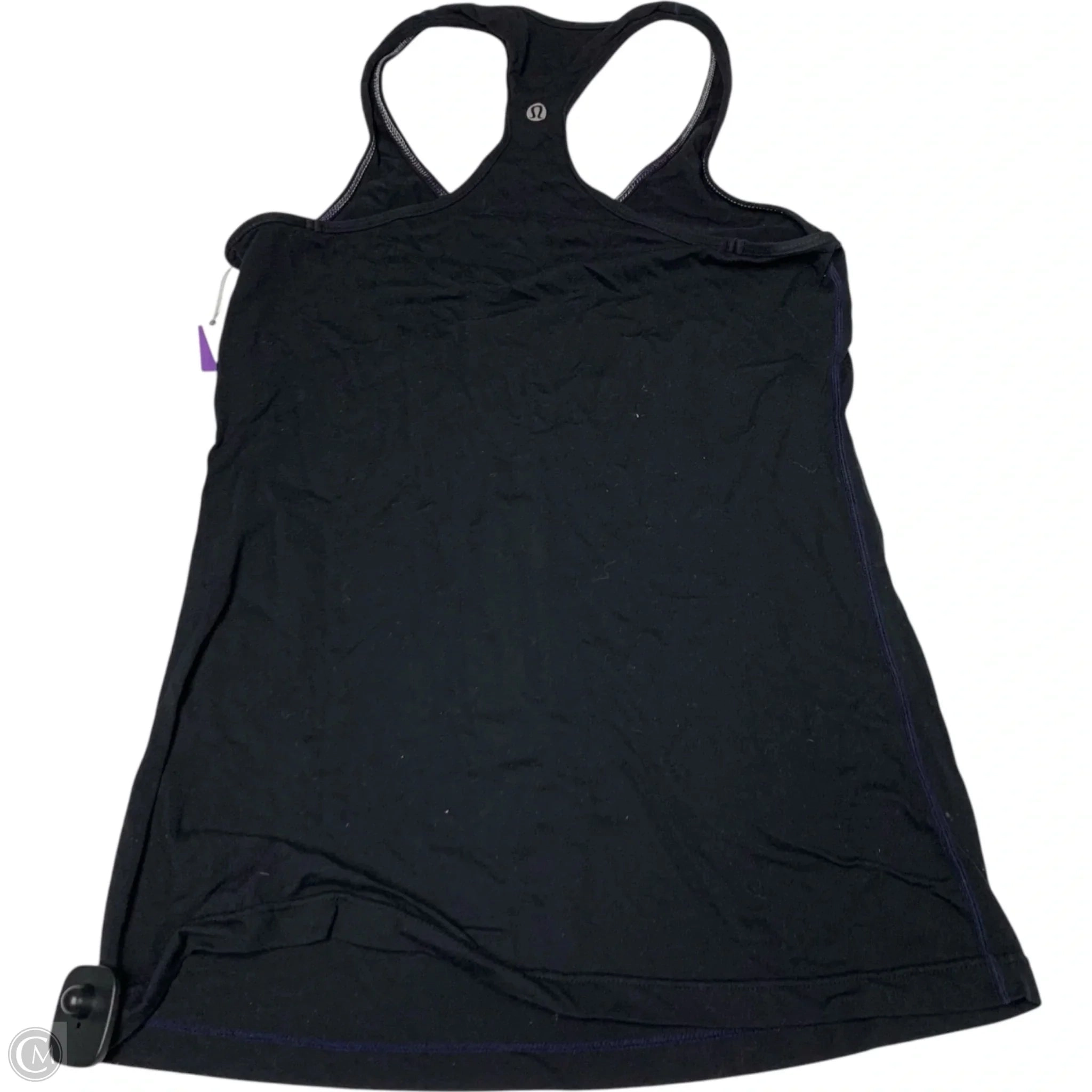 Athletic Tank Top By Lululemon In Black, Size: M