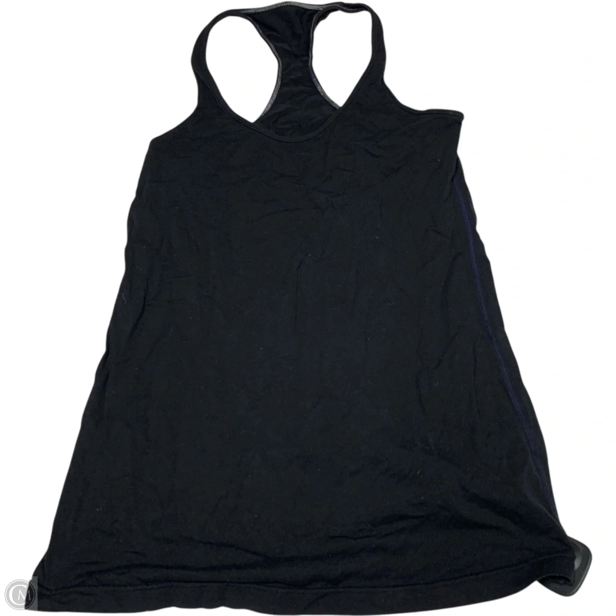 Athletic Tank Top By Lululemon In Black, Size: M