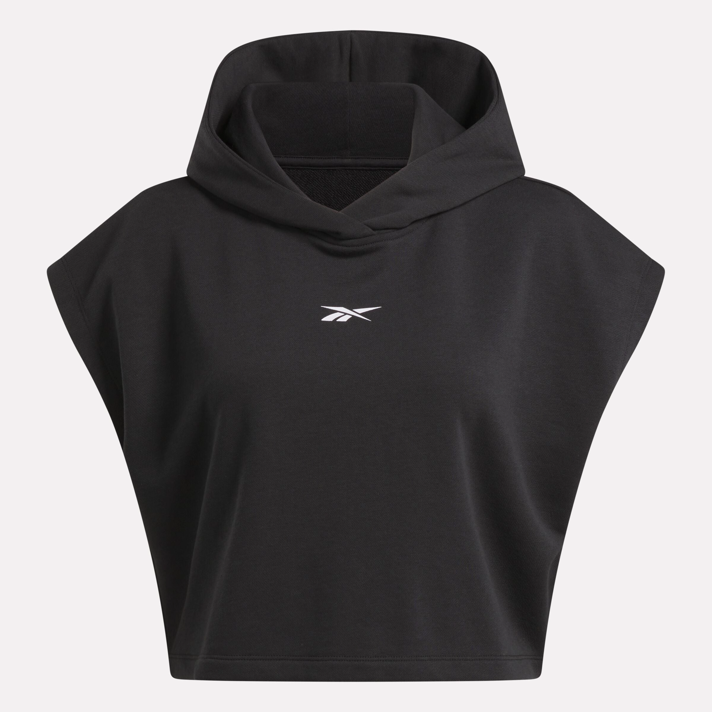 Basketball Off-Court Crop Hoodie Black