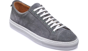 Bert - Grey Suede