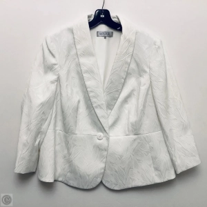 Blazer By Kasper In White, Size: 16