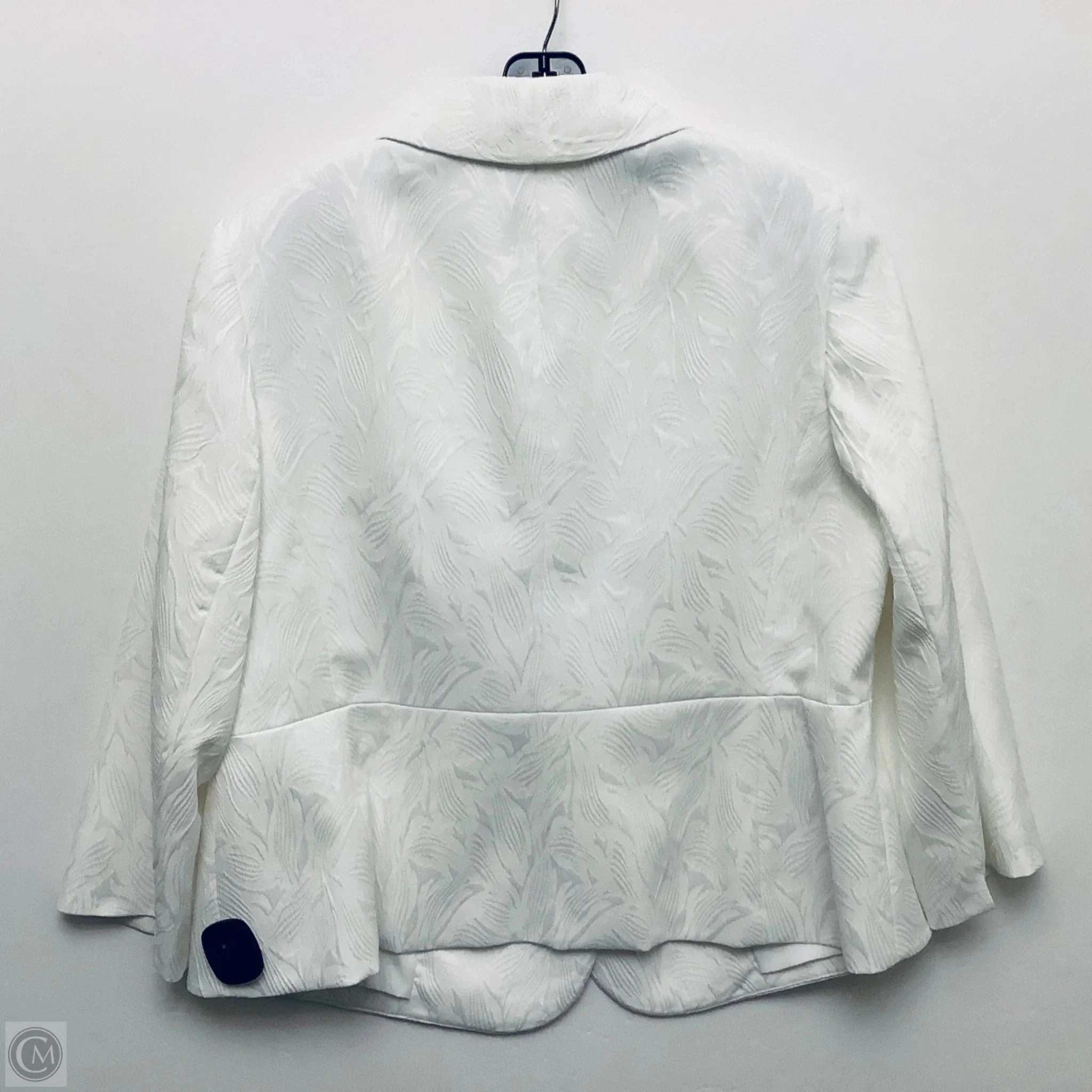 Blazer By Kasper In White, Size: 16