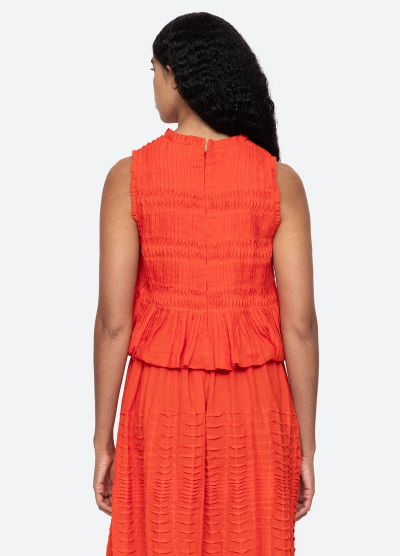 Blouse Zora Tank Ss25-064 Chili