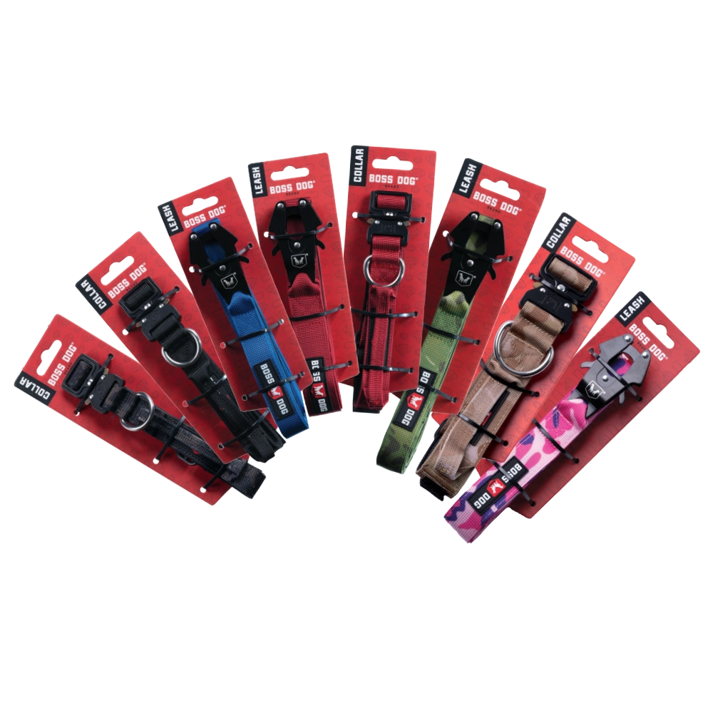 Boss Dog Tactical Pink Collar