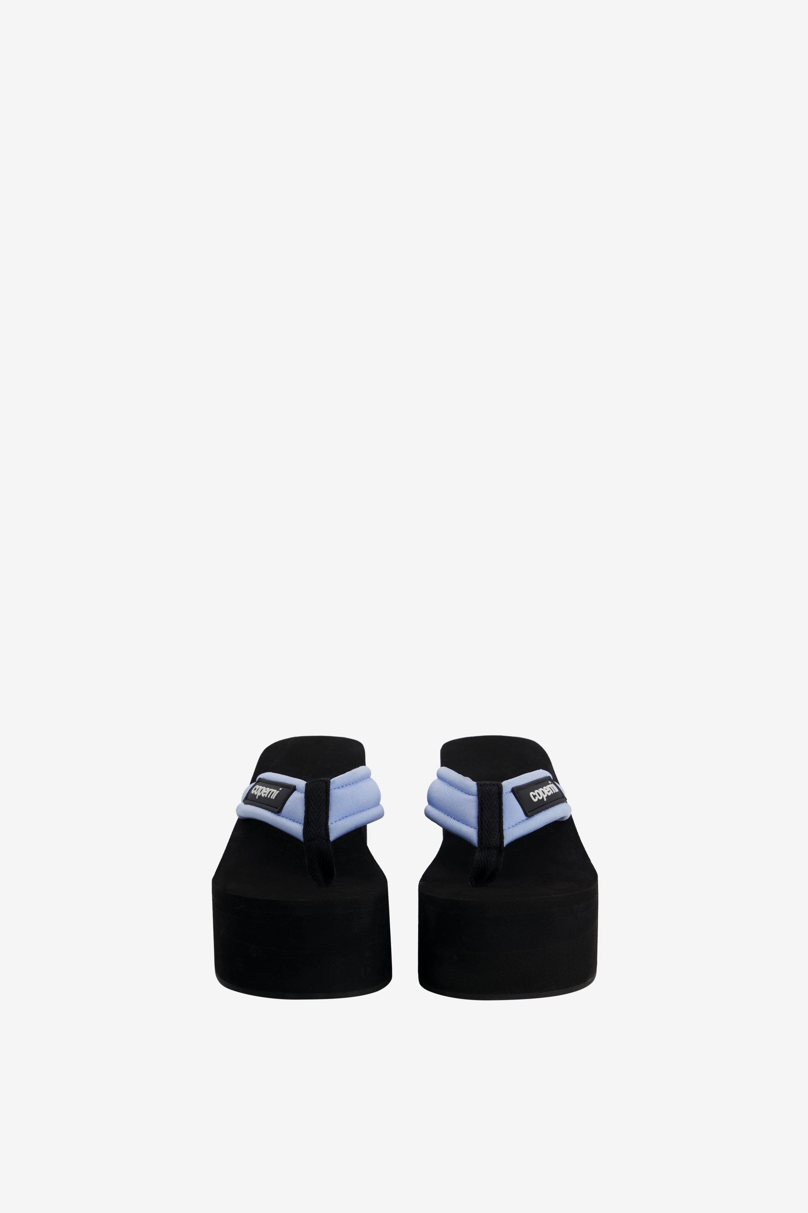 Branded Wedge Sandal