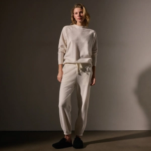 Brushed Thermal Sweat Pant - Oyster