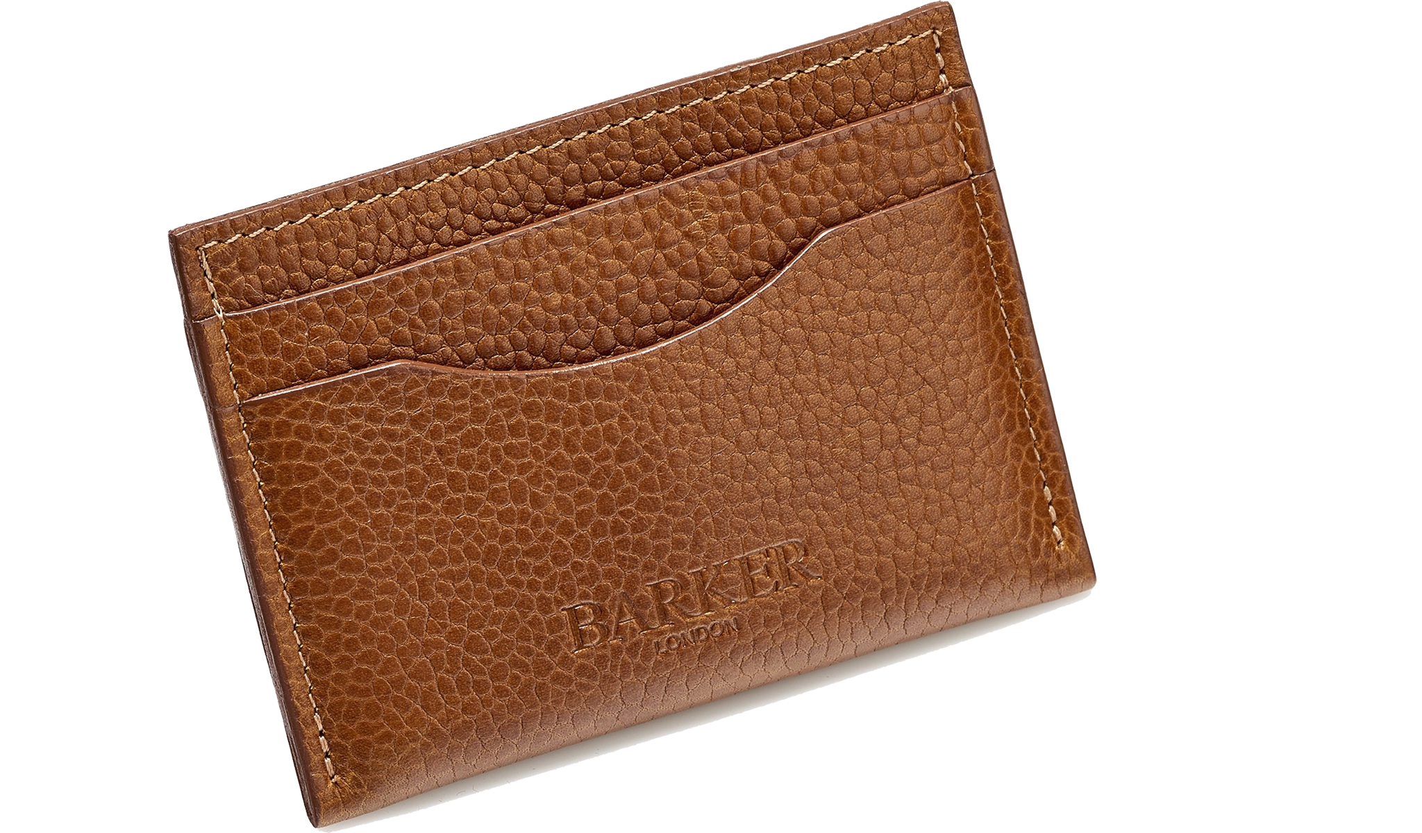 Card Holder Curved - Cedar Grain