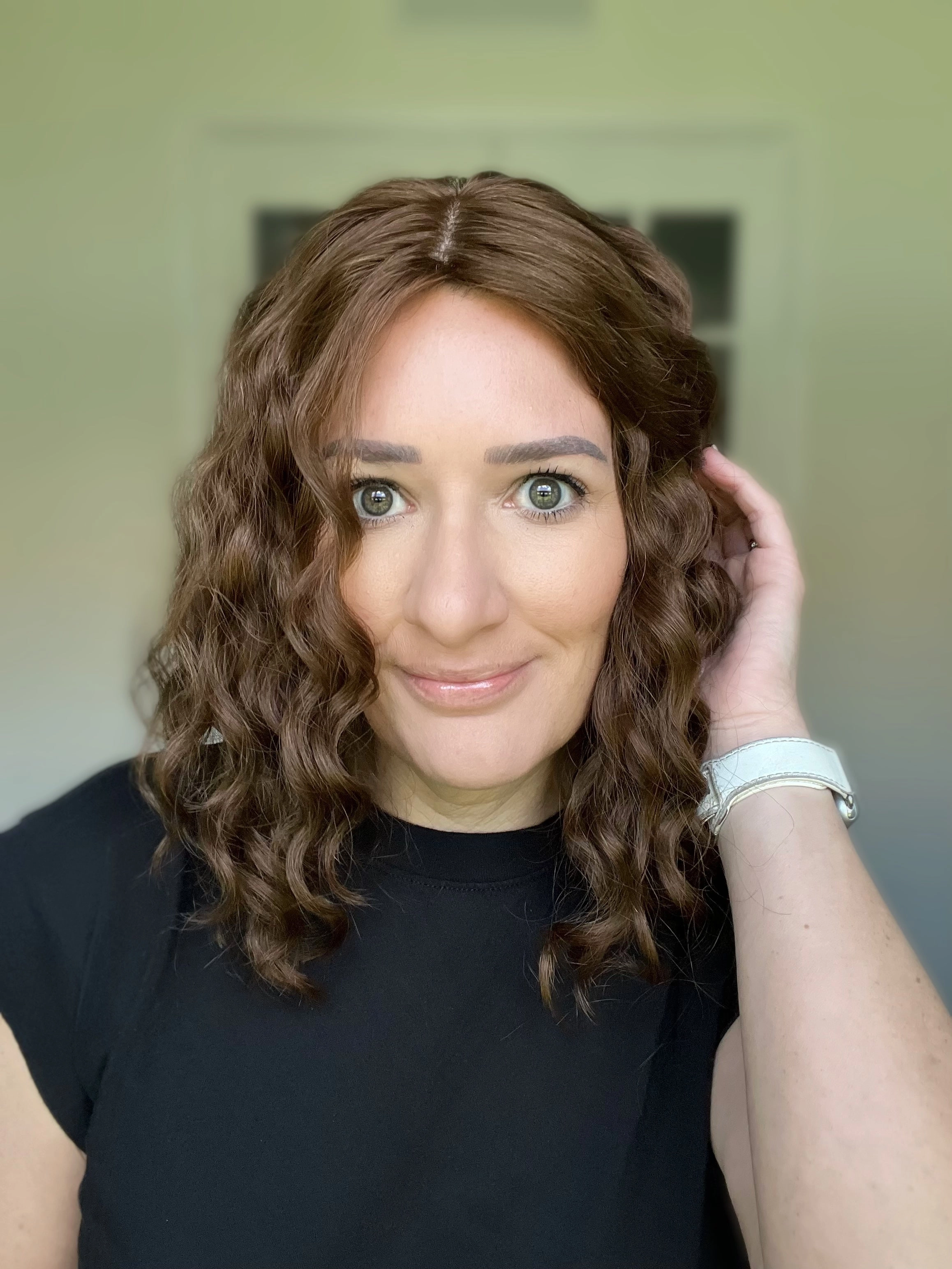 Customized Curls - "Brenn" Topper