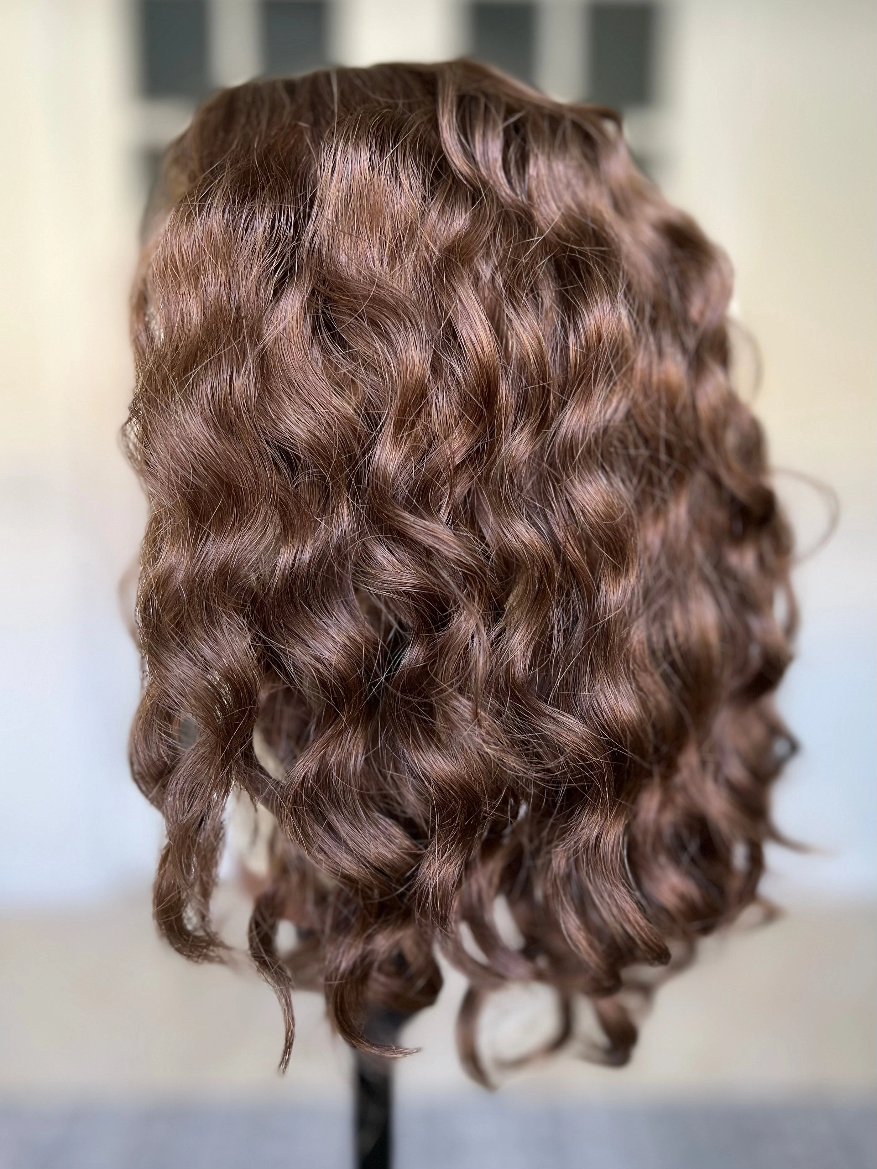 Customized Curls - "Brenn" Topper