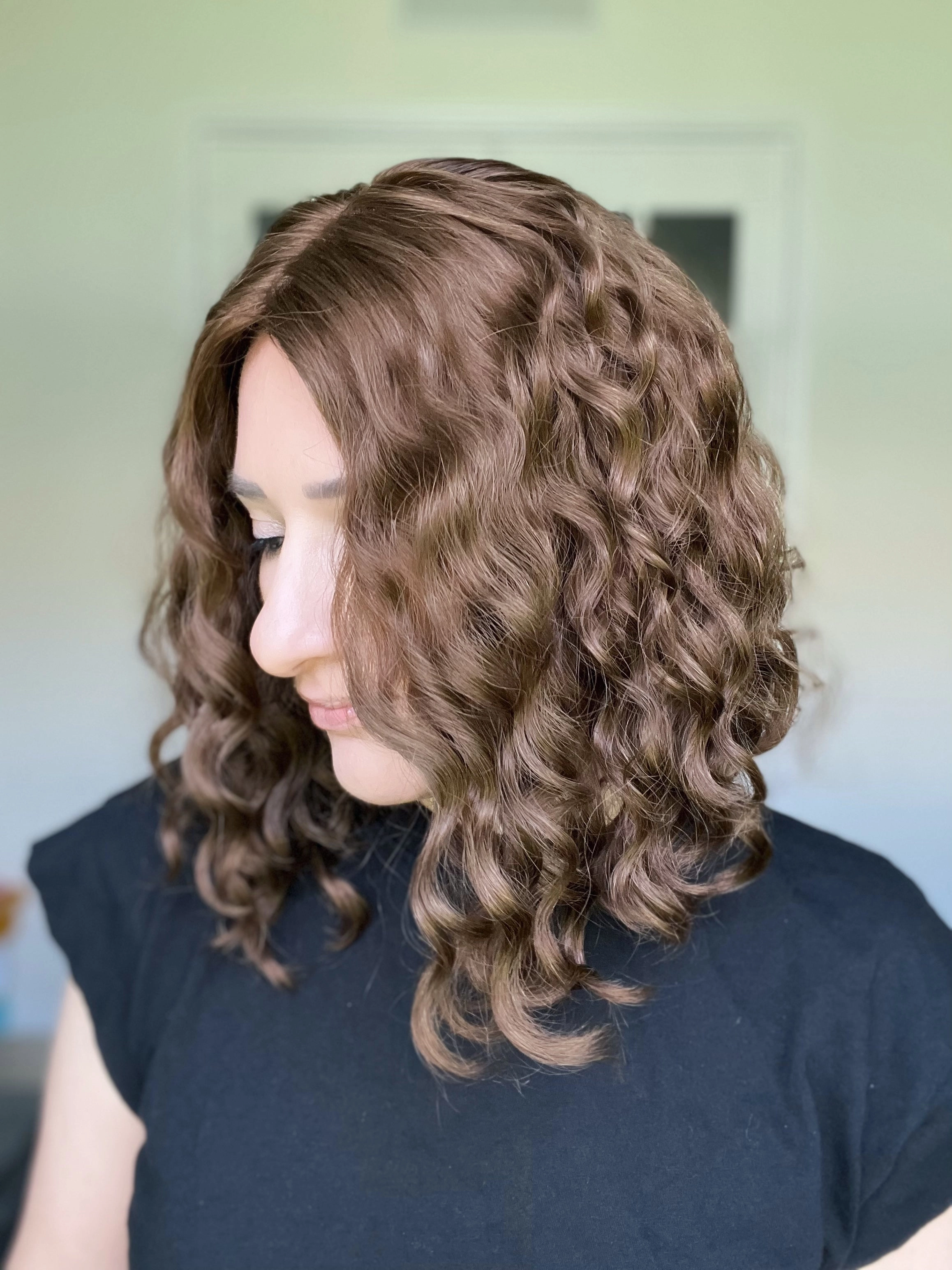 Customized Curls - "Brenn" Topper