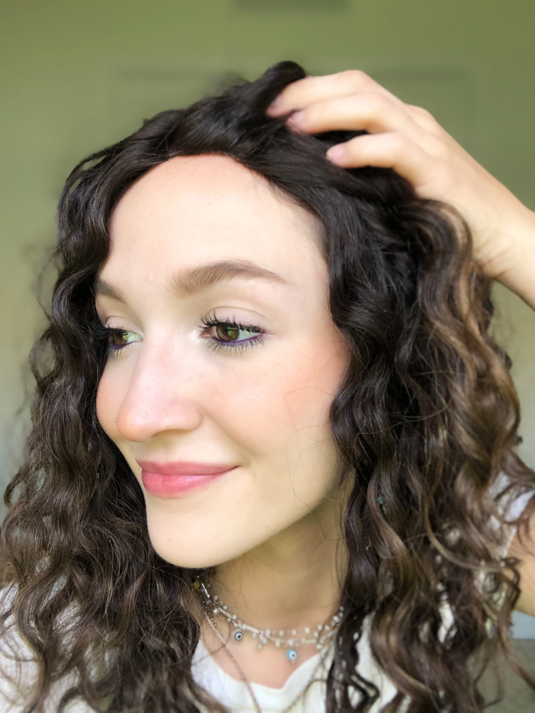 Customized Curls - "Delmare" Topper
