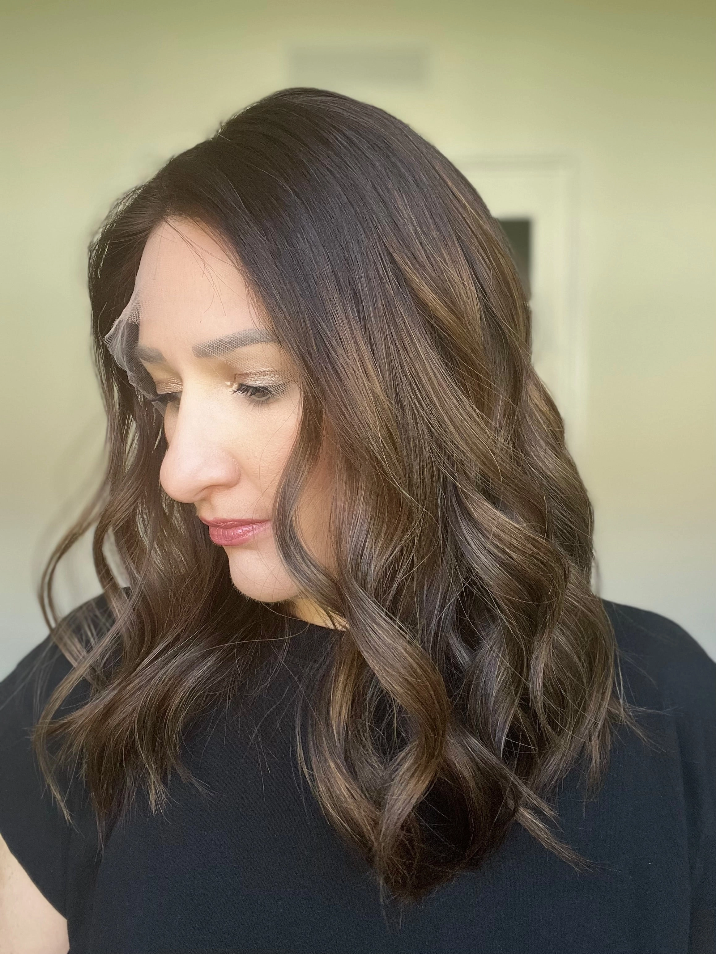 Customized Curls - "Delmare" Topper