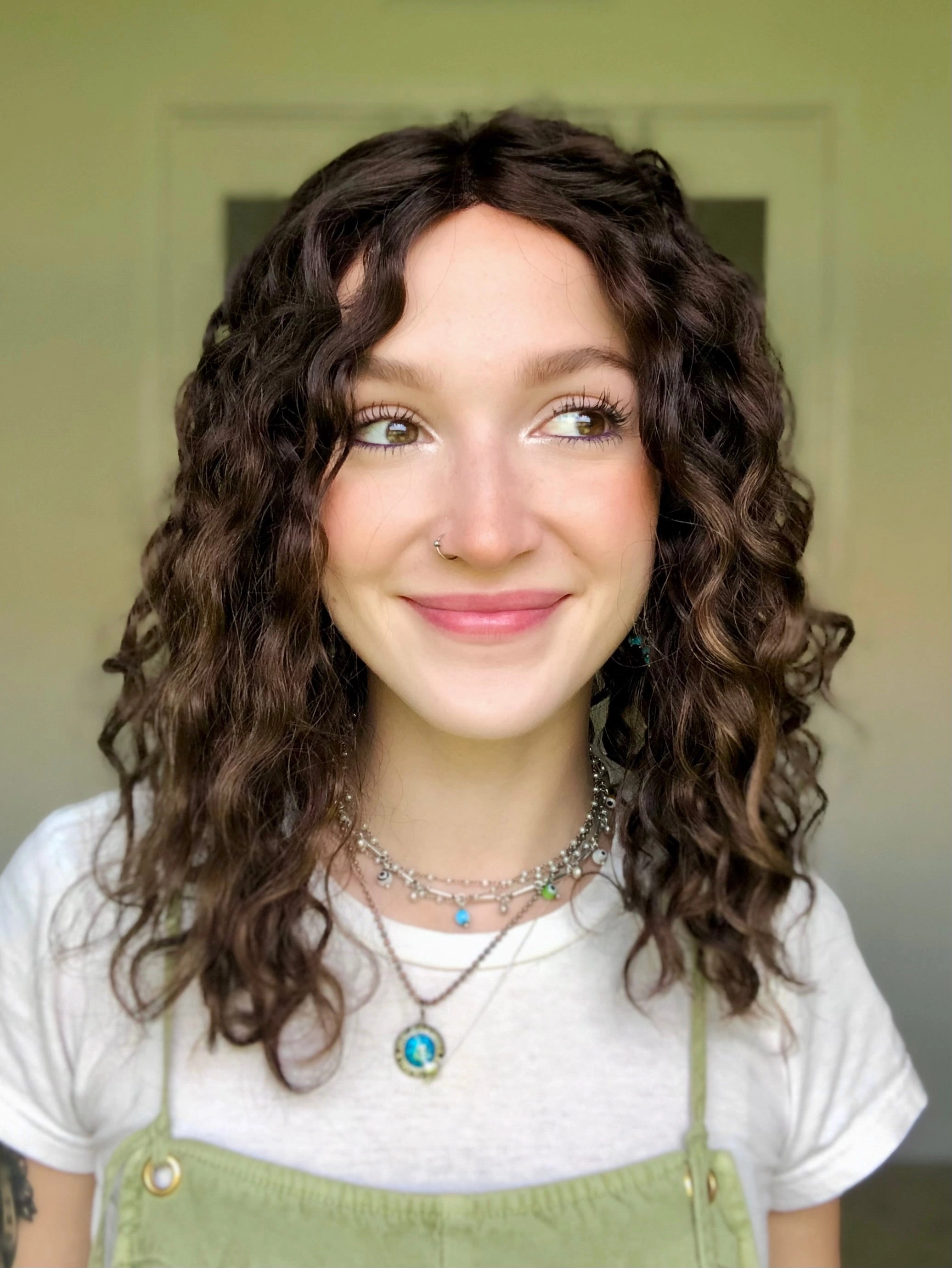 Customized Curls - "Delmare" Topper