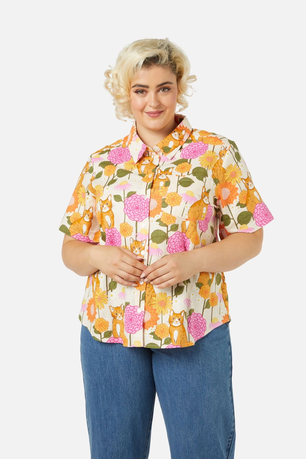 Cute Cat Blouse