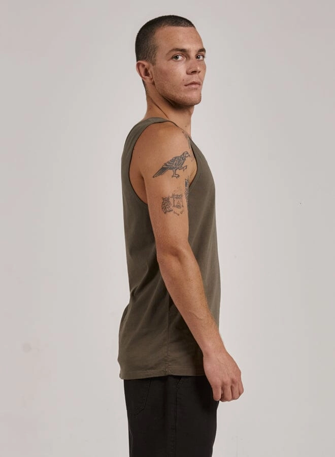 Endless Merch Fit Tank - Tarmac