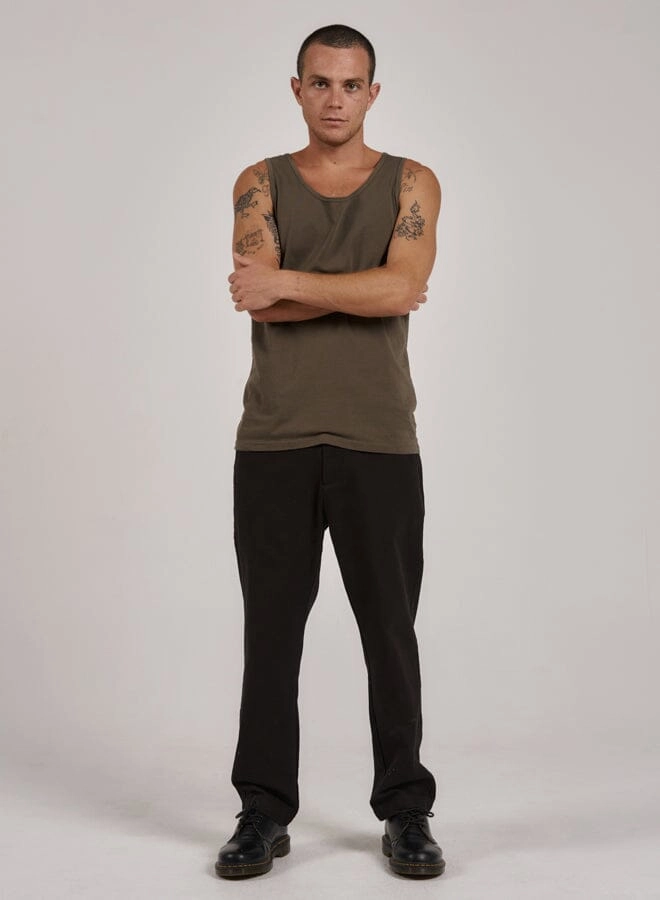 Endless Merch Fit Tank - Tarmac