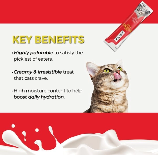 Fussie Cat Tuna with Salmon in Goat Milk Puree Lickable Cat Treats