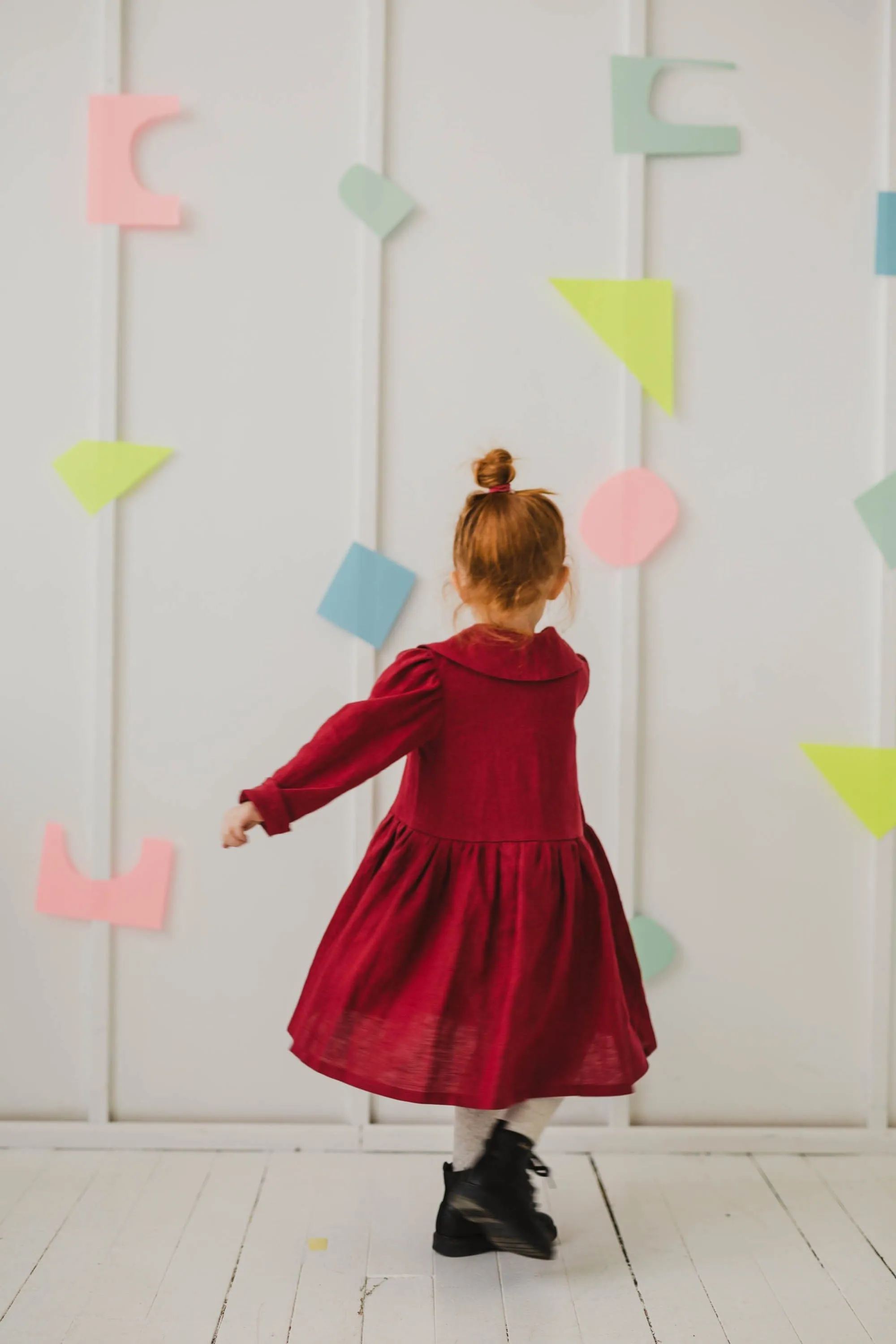 Guze Girls Linen Dress | Multiple Colours