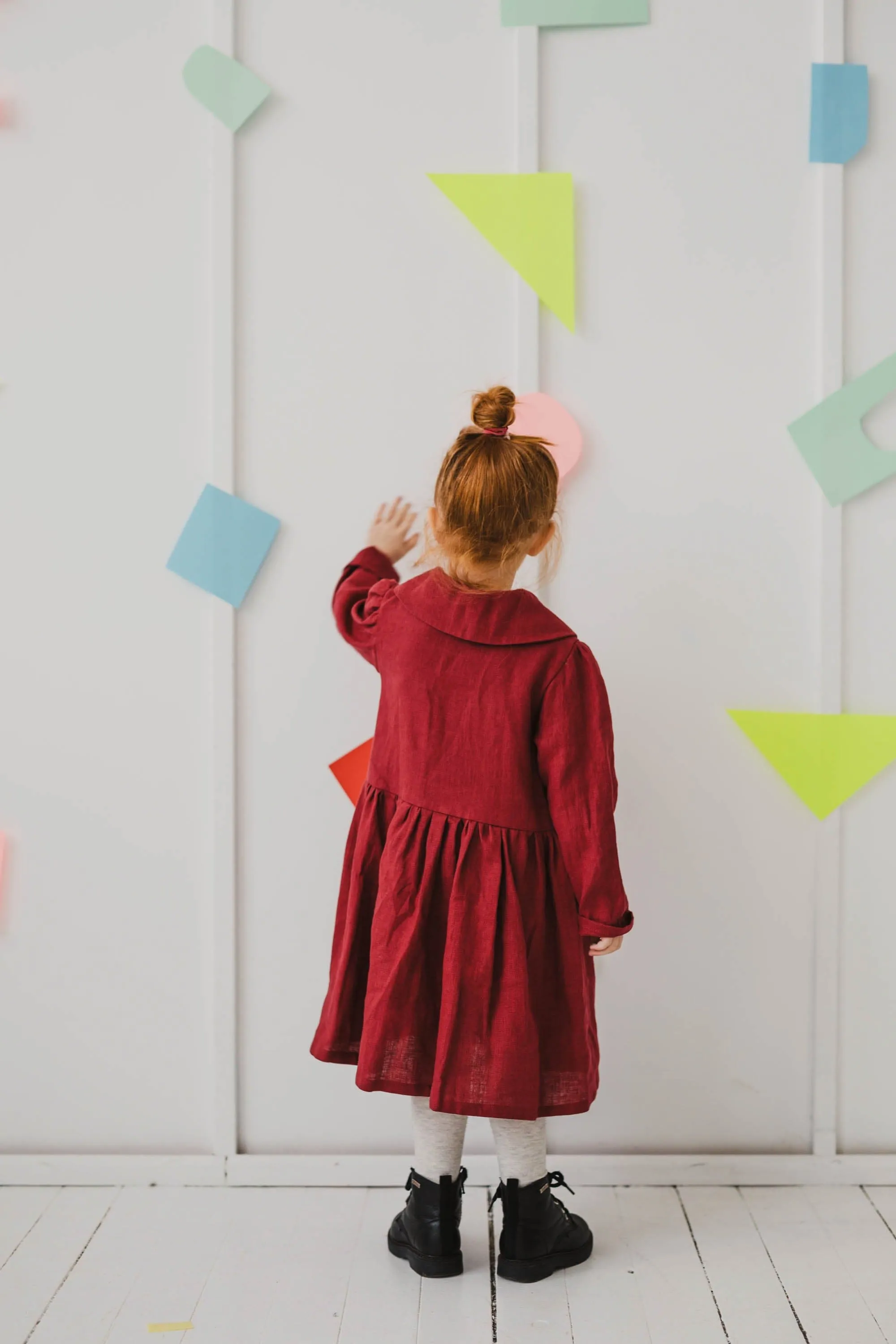 Guze Girls Linen Dress | Multiple Colours