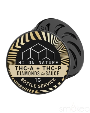 Hi On Nature 1g THCA   THCP Diamond Dabs - Bottle Service