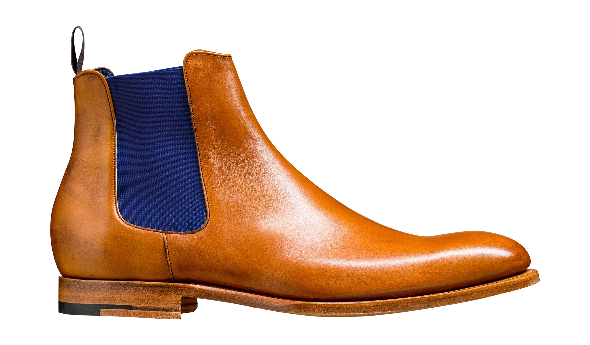 Hopper - Cedar Calf / Navy Elastic