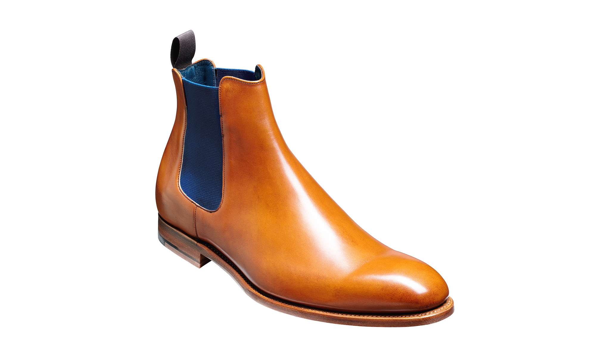 Hopper - Cedar Calf / Navy Elastic