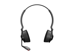 Jabra Engage 55 SE Stereo - Headset - on-ear - DECT - wireless - USB-A via DECT adapter - Certified for Microsoft Teams 9659-450-125