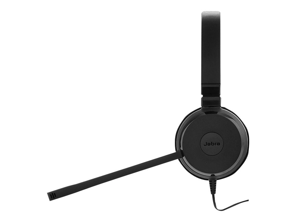 Jabra Evolve 20 MS stereo - Headset - on-ear - wired - USB-C - noise isolating 4999-823-189