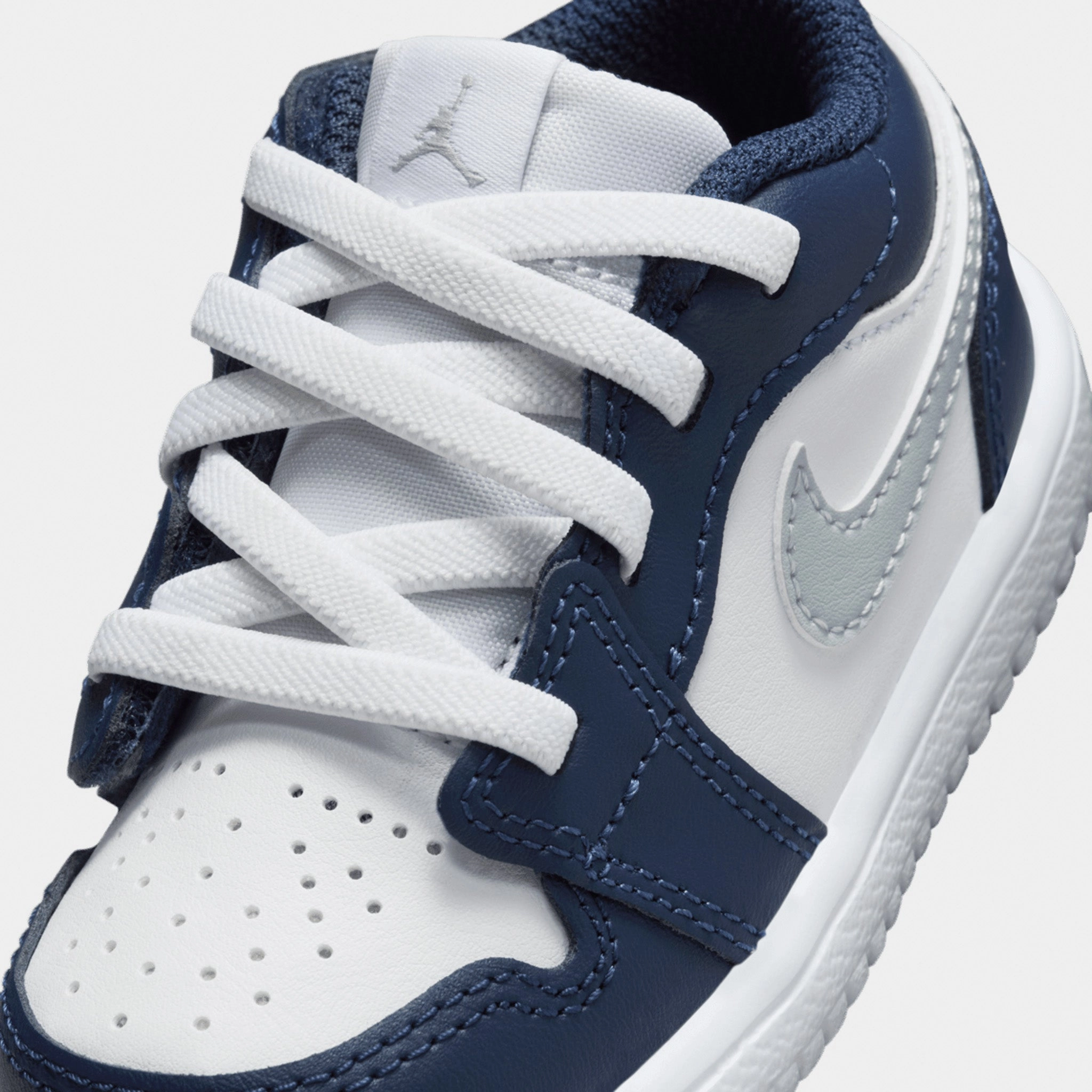Jordan 1 Low Alt TD White / Wolf Grey - Midnight Navy