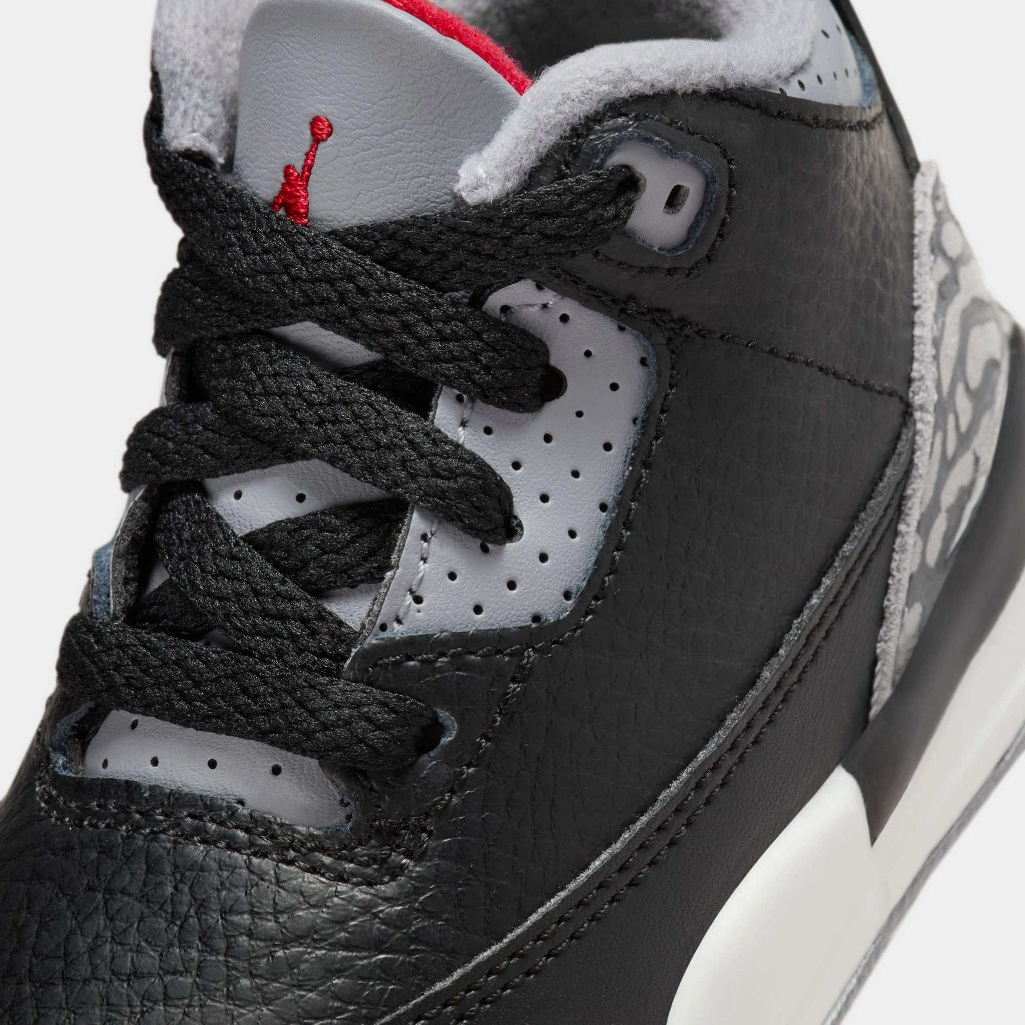 Jordan 3 Retro TD  Black / Fire Red - Cement Grey