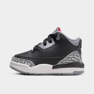 Jordan 3 Retro TD  Black / Fire Red - Cement Grey
