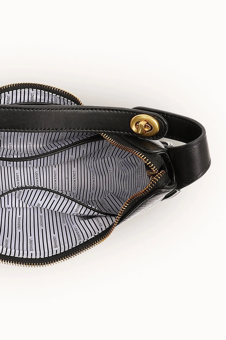 Luna Shoulder Bag - Black