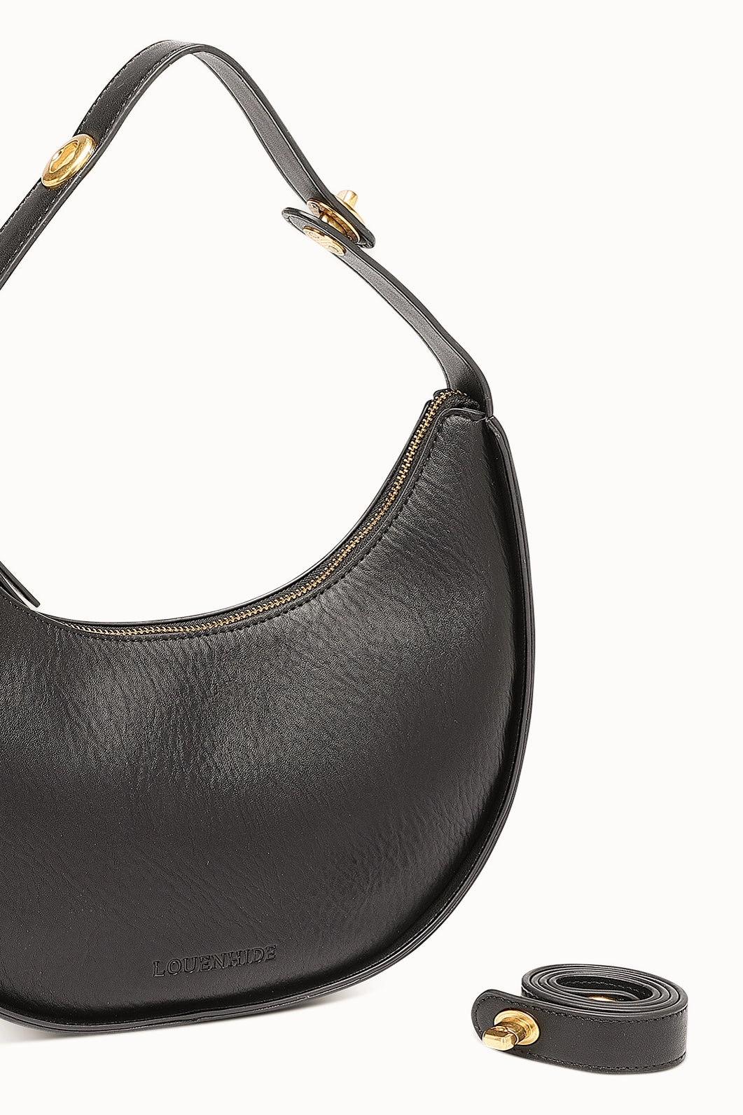 Luna Shoulder Bag - Black