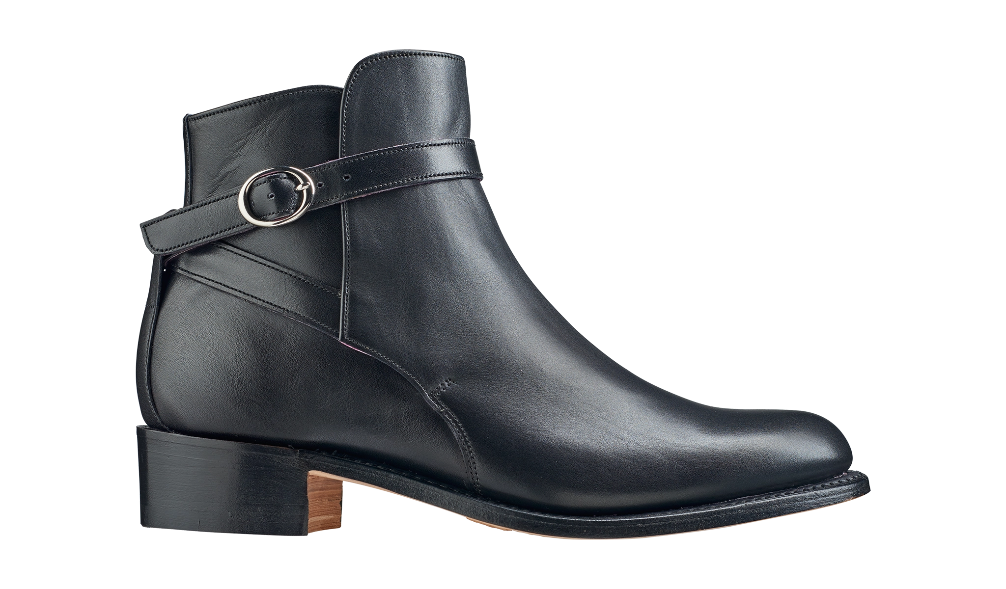 Mae - Black Calf Black Strap