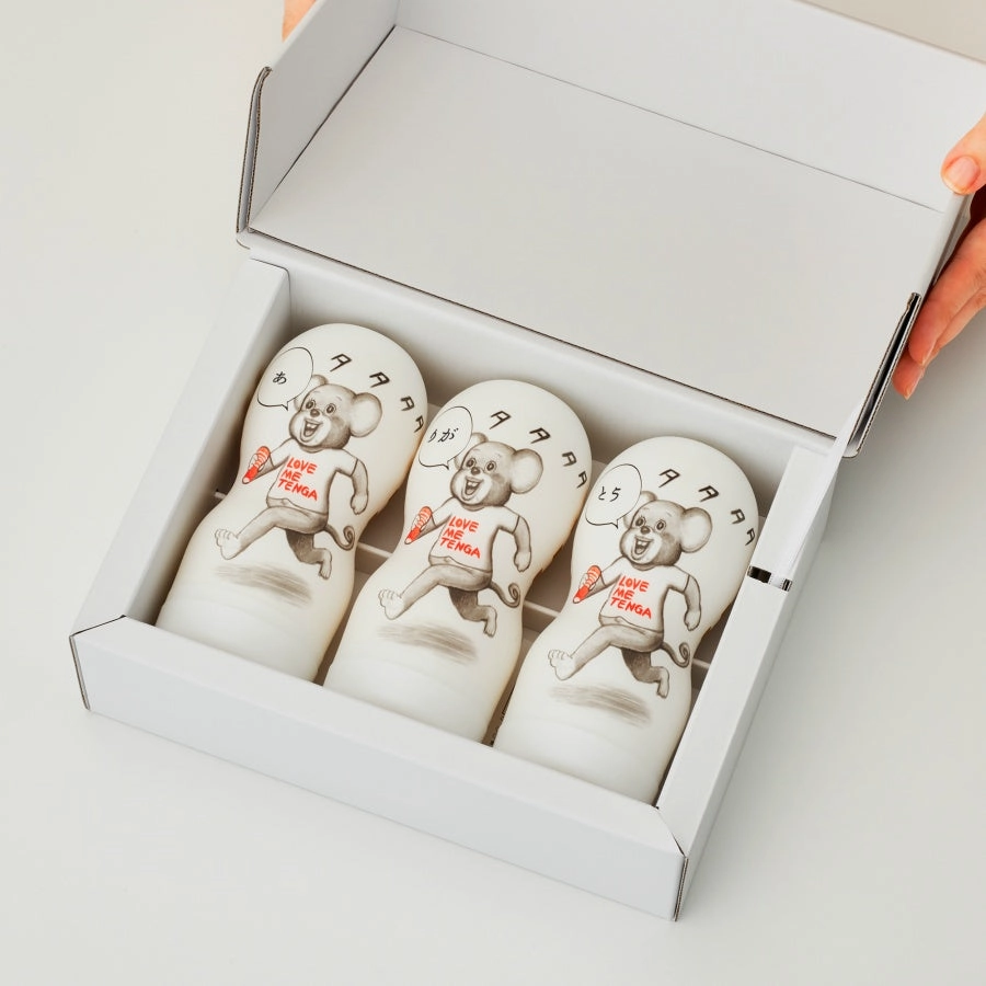 Man Gataro × TENGA Dokumi Message Gift Box [THANK YOU]