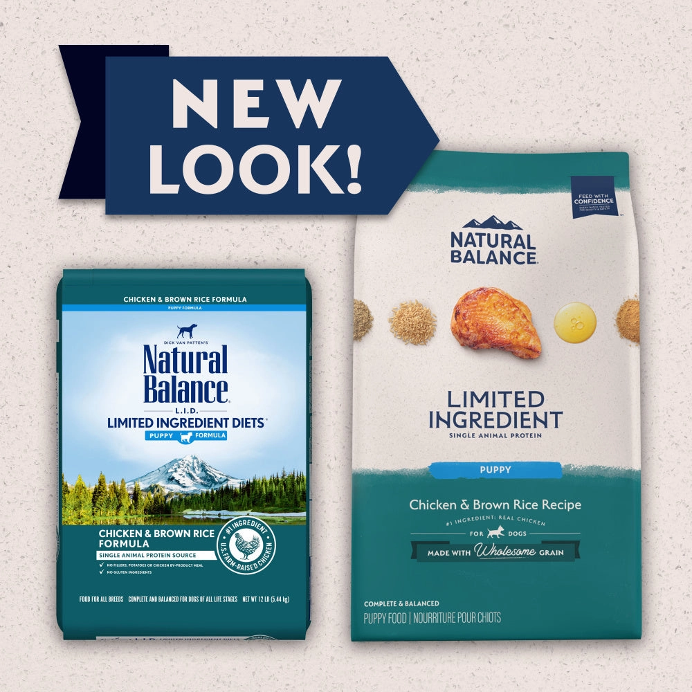 Natural Balance L.I.D. Limited Ingredient Diets Chicken & Brown Rice Puppy Formula Dry Dog Food